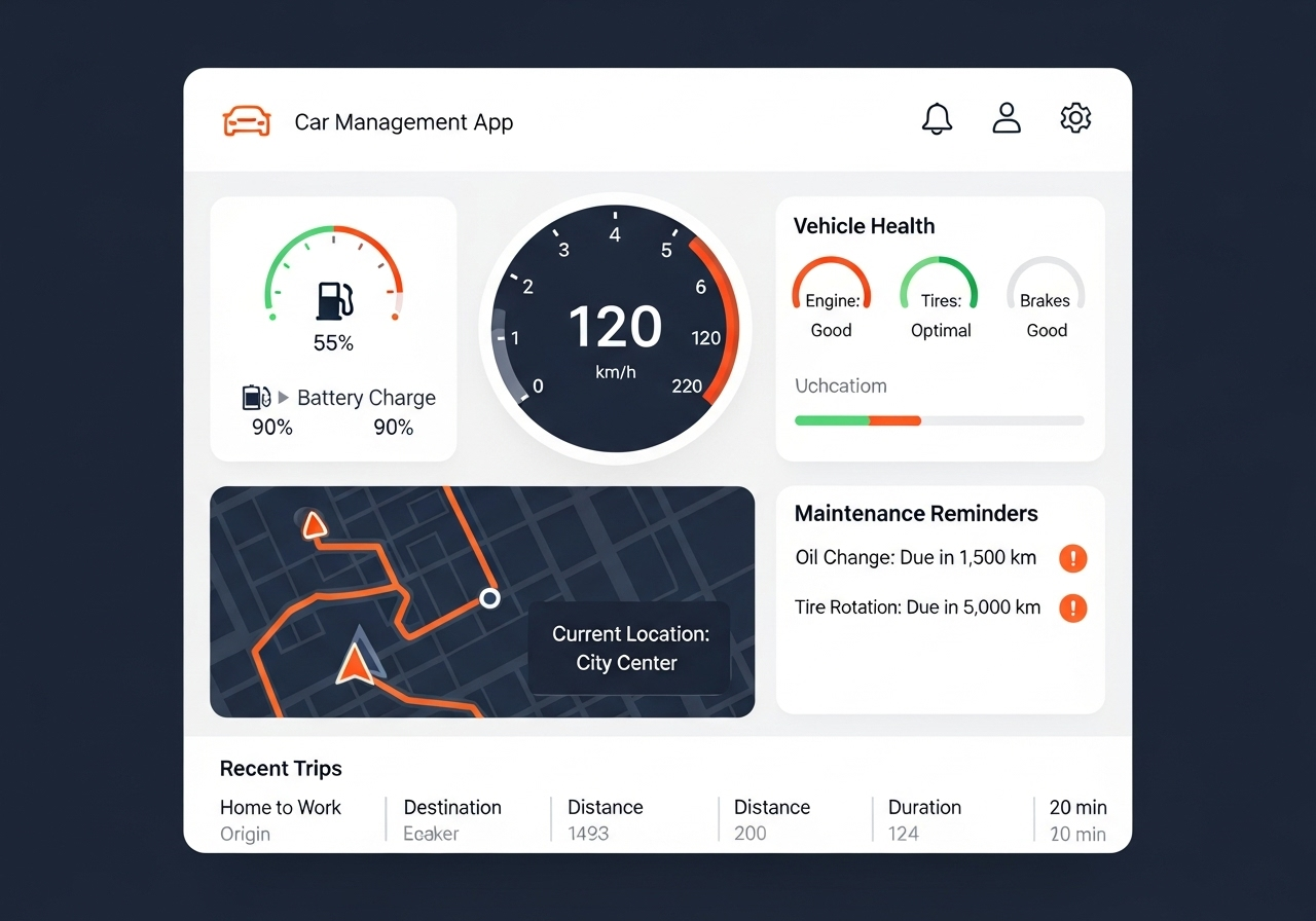 Dryvyn dashboard mockup